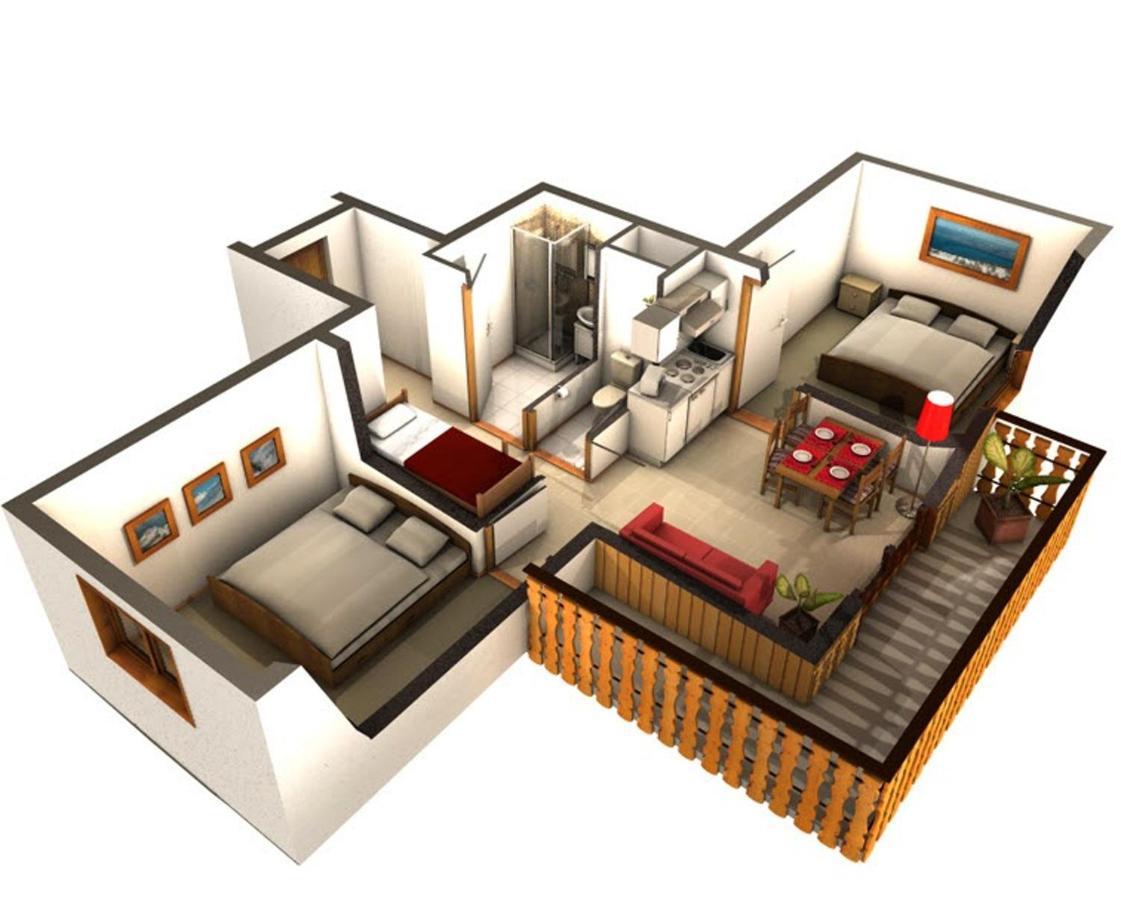 Appartement Confortable A Thollon-Les-Memises Avec Vue Экстерьер фото