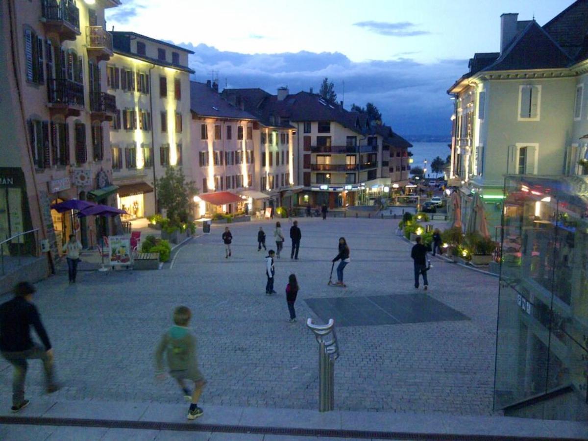 Appartement Confortable A Thollon-Les-Memises Avec Vue Экстерьер фото