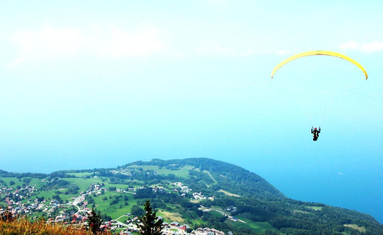 Appartement Confortable A Thollon-Les-Memises Avec Vue Экстерьер фото